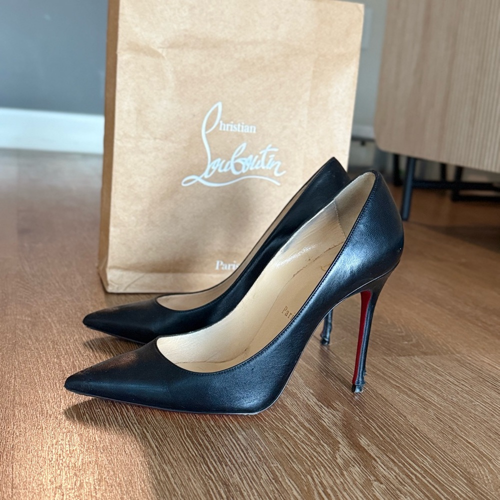 Christian Louboutin Black Stiletto Heels